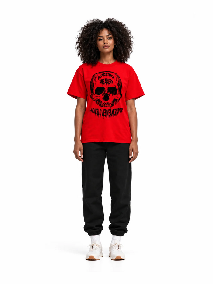 LLST™ "Deadstock" Tee — Red & Black
