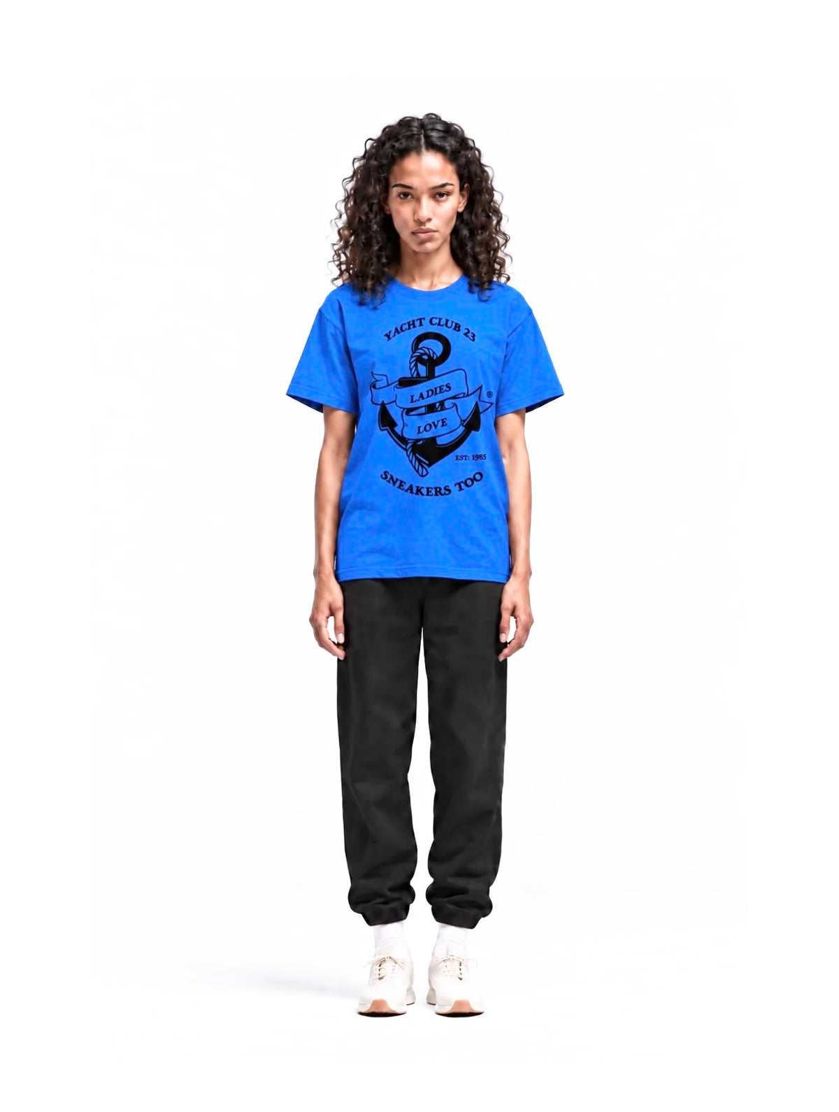LLST™ "Yacht Club 23" Tee — Blue & Black