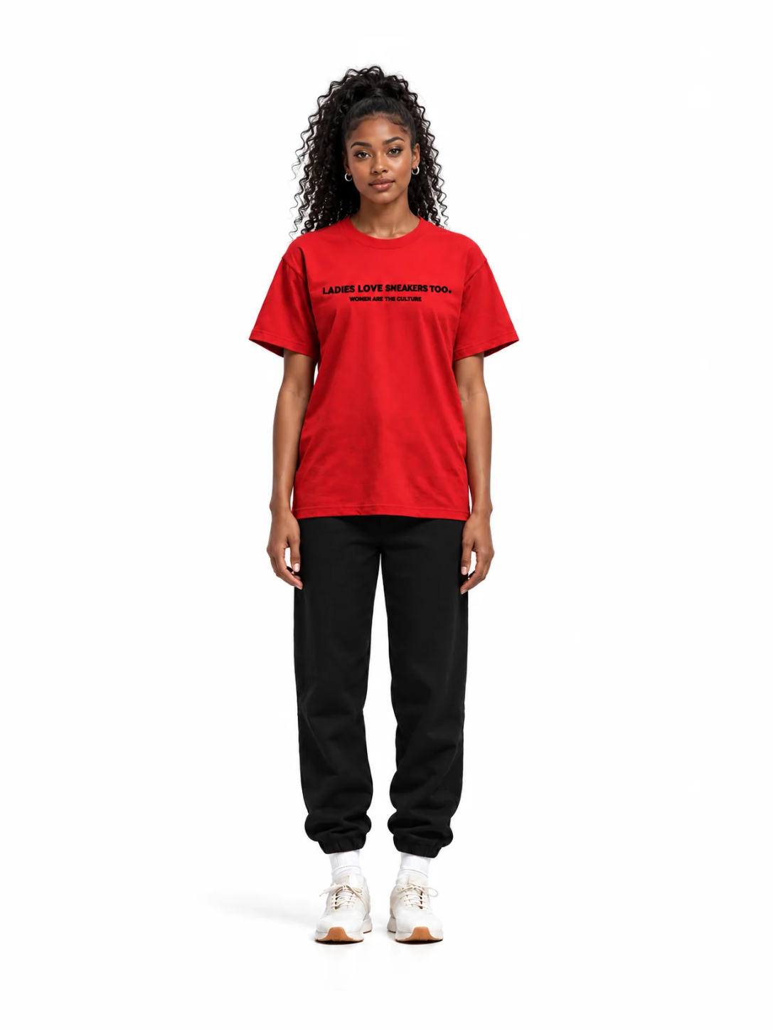 LLST™ "Flagship" Tee — Red & Black