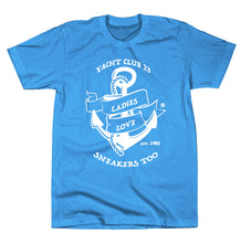 Load image into Gallery viewer, *LADIES LOVE SNEAKERS TOO™ "Yacht Club 23”T-SHIRT