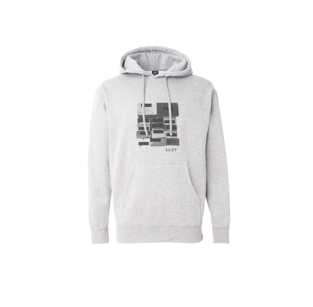 LLST™ "Banned Box" Hoodie — Heather Grey/Black