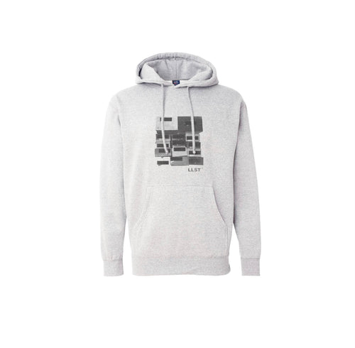LLST™ "Banned Box" Hoodie — Heather Grey/Black