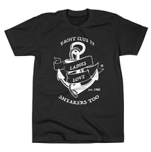 Load image into Gallery viewer, LADIES LOVE SNEAKERS TOO™ "Yacht Club 23" T-SHIRT
